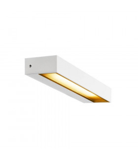 LED Outdoor Surface-Mounted Wall Light, Ip54, White, 3000K