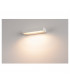 LED Outdoor Surface-Mounted Wall Light, Ip54, White, 3000K