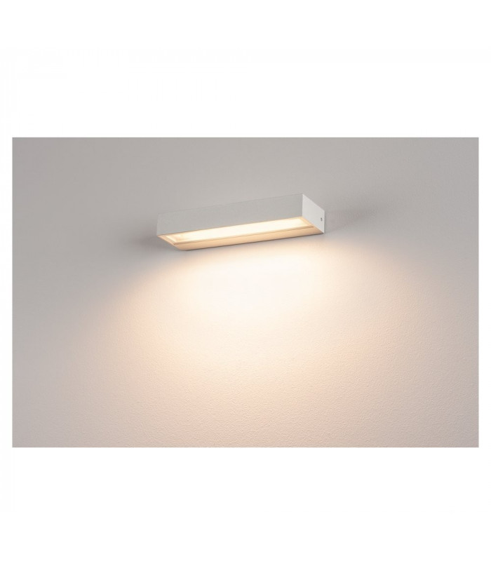 LED Outdoor Surface-Mounted Wall Light, Ip54, White, 3000K