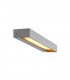 LED Outdoor Surface-Mounted Wall Light, Ip54, Silver, 3000K
