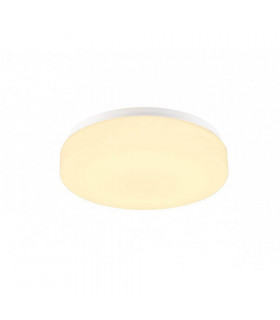 LED Outdoor Surface-Mounted Wall And Ceiling Light, White, Ip44 3000, 4000K