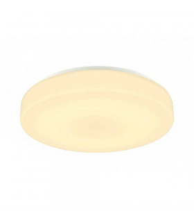 LED Outdoor Surface-Mounted Wall And Ceiling Light, White, Ip44 3000, 4000K