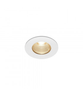 LED Outdoor Recessed Ceiling Downlight, Round Dl Ip65 White 1800-3000K