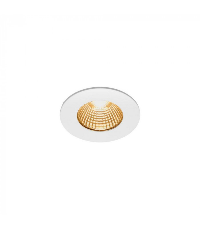 LED Outdoor Recessed Ceiling Downlight, Round Dl Ip65 White 1800-3000K
