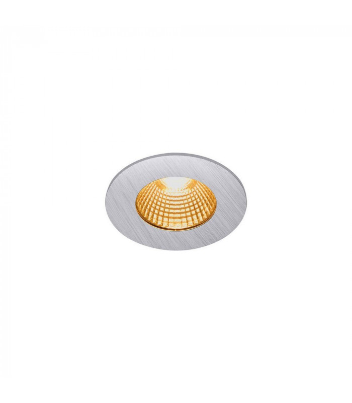 LED Outdoor Recessed Ceiling Downlight, Round Dl Ip65 Silver 1800-3000K