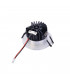 LED Outdoor Recessed Ceiling Downlight, Round Dl Ip65 Silver 1800-3000K