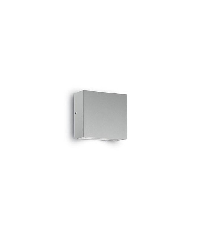 1 Light Outdoor Wall Light Grey IP44, G9