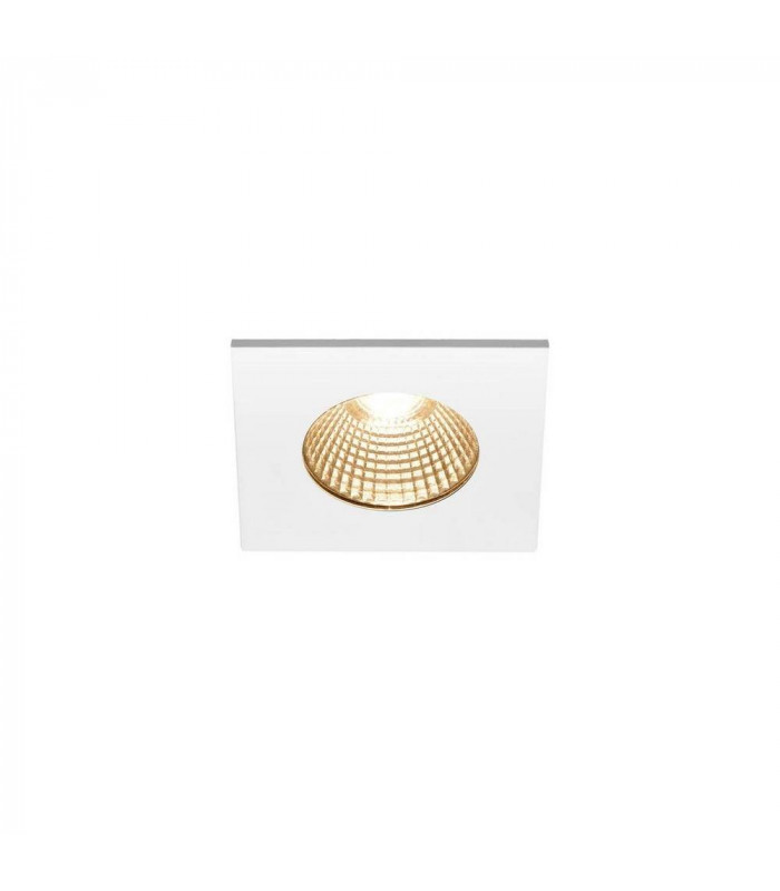 LED Outdoor Recessed Ceiling Downlight, Angular Dl Ip65 White 1800-3000K
