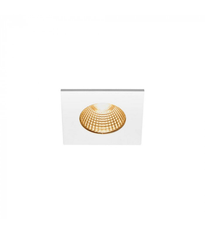 LED Outdoor Recessed Ceiling Downlight, Angular Dl Ip65 White 1800-3000K
