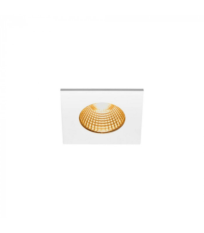 LED Outdoor Recessed Ceiling Downlight, Angular Dl Ip65 White 1800-3000K