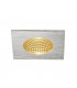 LED Outdoor Recessed Ceiling Downlight, Angular Dl Ip65 Silver 1800-3000K