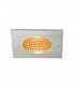 LED Outdoor Recessed Ceiling Downlight, Angular Dl Ip65 Silver 1800-3000K