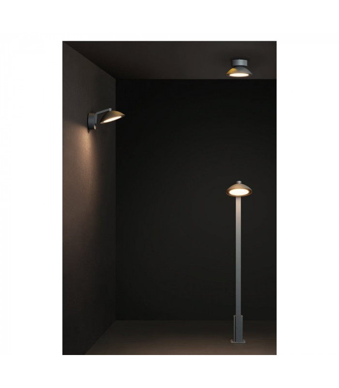 LED Outdoor Down Wall Light, Anthracite, Ip55, 3000K