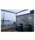 LED Outdoor Down Wall Light, Anthracite, Ip55, 3000K