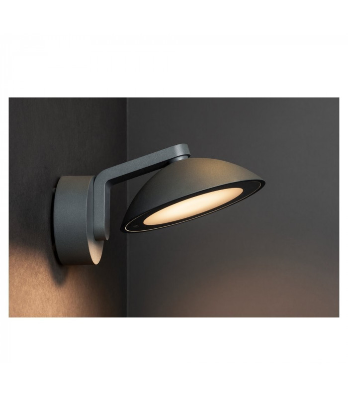 LED Outdoor Down Wall Light, Anthracite, Ip55, 3000K