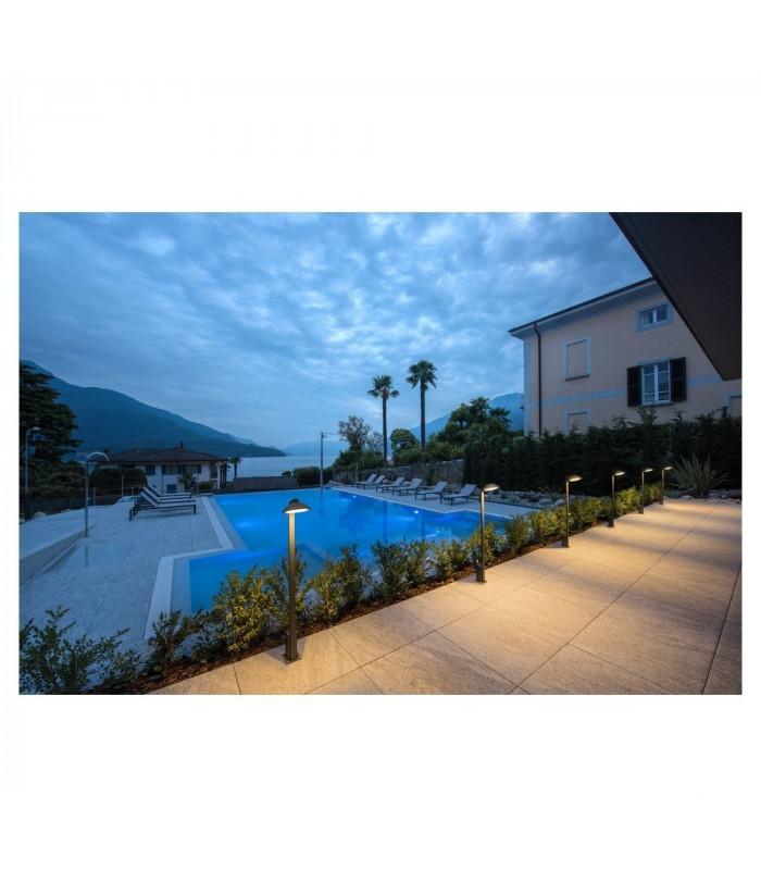 LED Outdoor Floor Stand, Anthracite, Ip44, 3000K