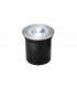 Outdoor Round Led Ground Light Fitting, Stainless Steel 316, 4000K, Ip67, 8.6W