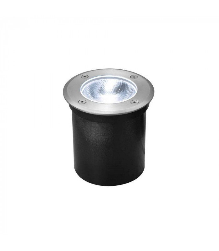 Outdoor Round Led Ground Light Fitting, Stainless Steel 316, 4000K, Ip67, 8.6W
