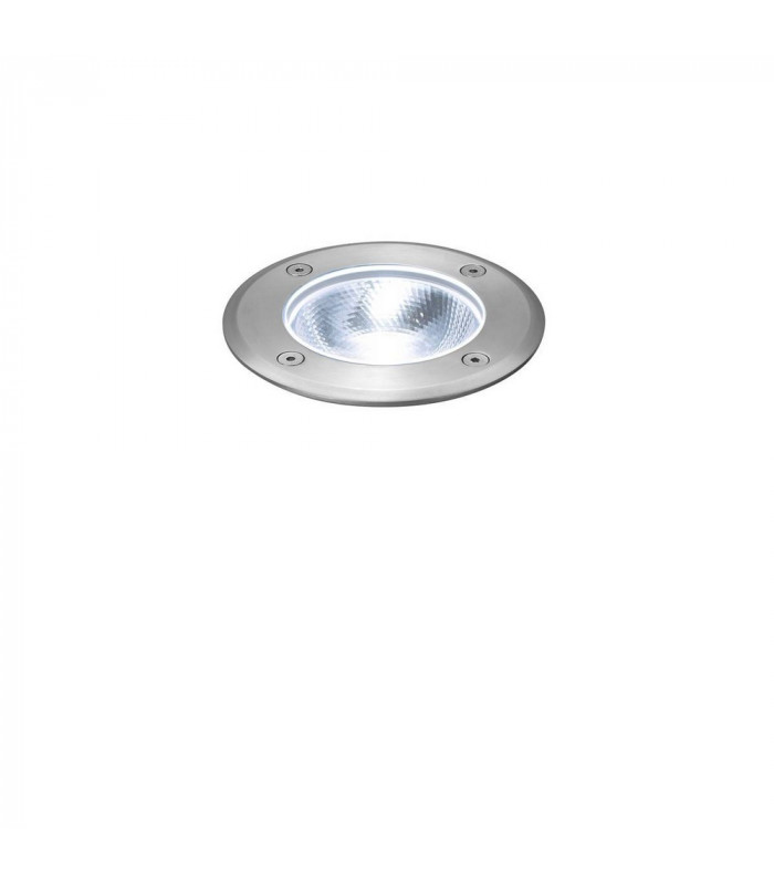Outdoor Round Led Ground Light Fitting, Stainless Steel 316, 4000K, Ip67, 8.6W