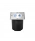 Outdoor Square Led Ground Light Fitting, Stainless Steel 316, 4000K, Ip67, 8.6W