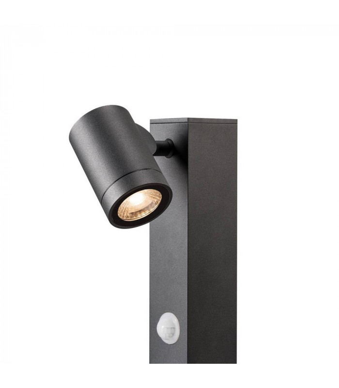Outdoor Led Floor Stand With Motion Sensor, Anthracite 3000K Ip55
