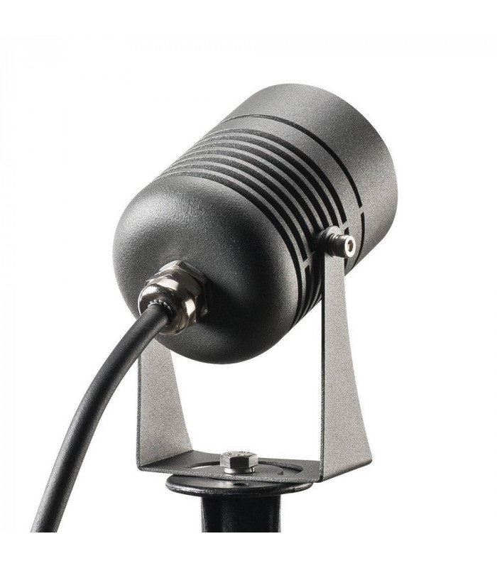 LED Outdoor Ground Spike Light, Anthracite, Ip55, 3000K, 40d