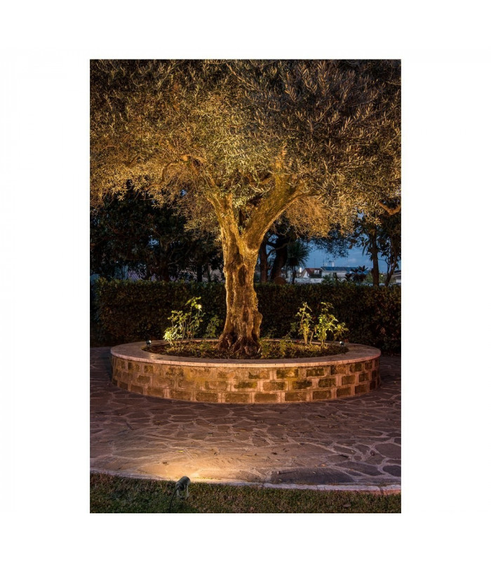 LED Outdoor Ground Spike Light, Anthracite, Ip55, 3000K, 40d