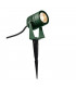 LED Outdoor Ground Spike Light, Green, Ip55, 3000K, 40d