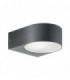 1 Light Outdoor Up Down Wall Light Anthracite IP55, E27