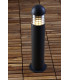 1 Light Outdoor Bollard Lamp Grey IP44, E27