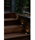 LED 3 Light Outdoor Garden Recessed Spotlight Black IP67