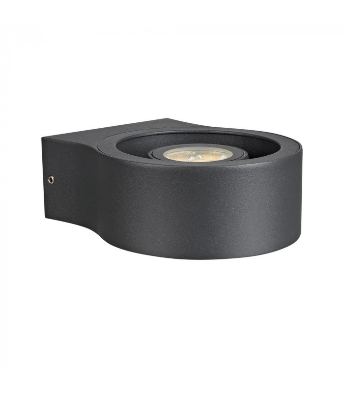 LED Up Down Outdoor Wall Lamp Grey IP44