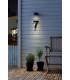LED Up Down Outdoor Wall Lamp Grey IP44