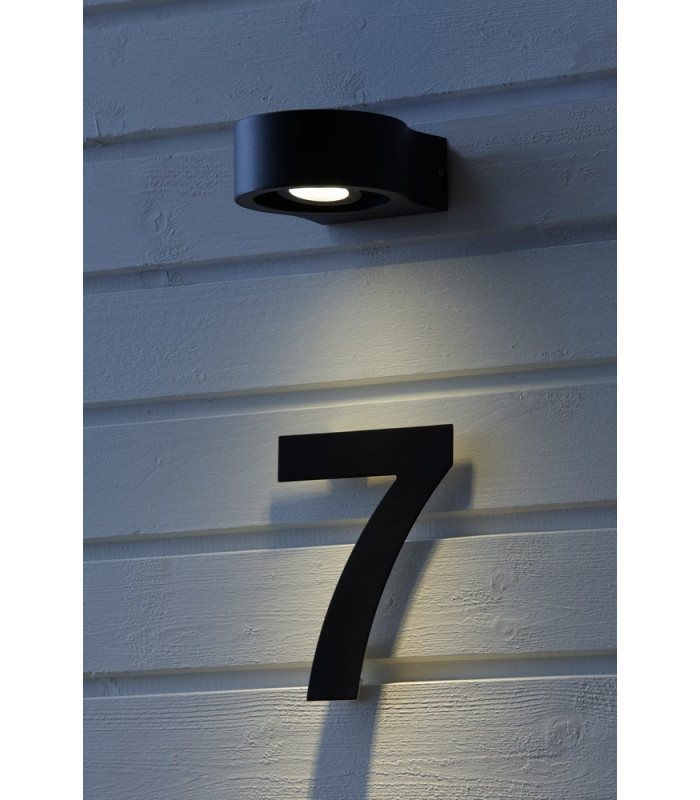 LED Up Down Outdoor Wall Lamp Grey IP44