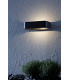 LED Up Down Outdoor Wall Lamp Grey IP44