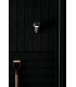 LED Outdoor Wall Lamp Grey with PIR IP44