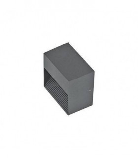 1 Light Outdoor Wall Light Anthracite IP44, G9