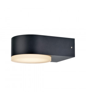 LED Outdoor Wall Lamp Black IP44