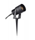 LED 1 Light Outdoor Garden Spike Spotlight Black IP44
