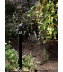 LED 1 Light Outdoor Garden Spike Spotlight Black IP44