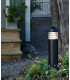 LED 1 Light Outdoor Garden Bollard Black IP44