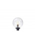 1 Light Outdoor Lamp Post Black IP44, E27