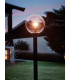 1 Light Outdoor Lamp Post Black IP44, E27
