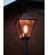 1 Light Outdoor Lamp Post Black IP44, E27