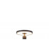 LED Outdoor Lamp Post Black IP44