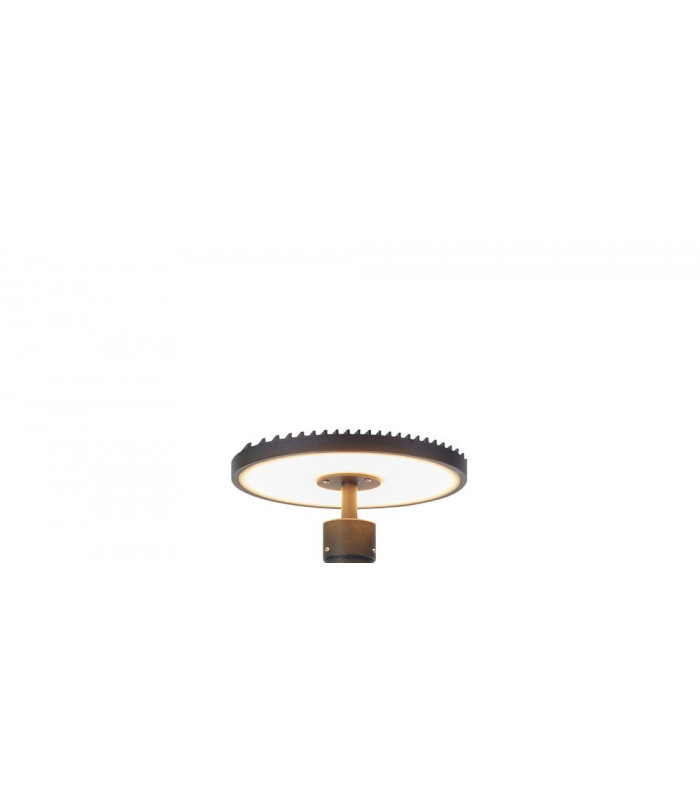 LED Outdoor Lamp Post Black IP44