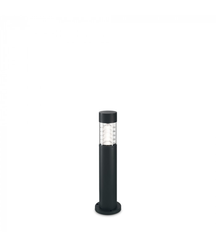 Outdoor Bollard Lamp 1 Light Black IP54