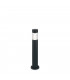 Outdoor Bollard Lamp 1 Light Black IP54