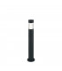 Outdoor Bollard Lamp 1 Light Black IP54