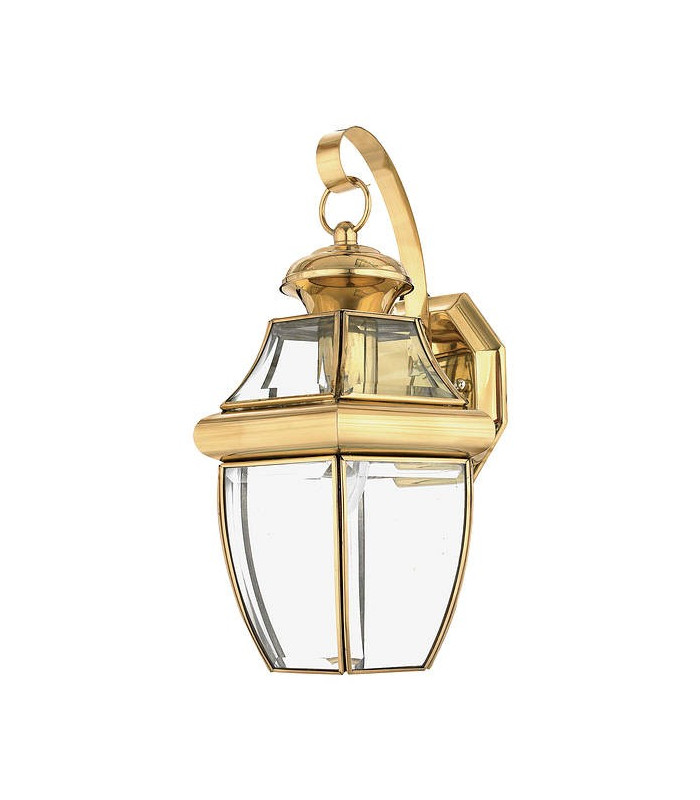 Medium Chain Lantern Polished Brass
